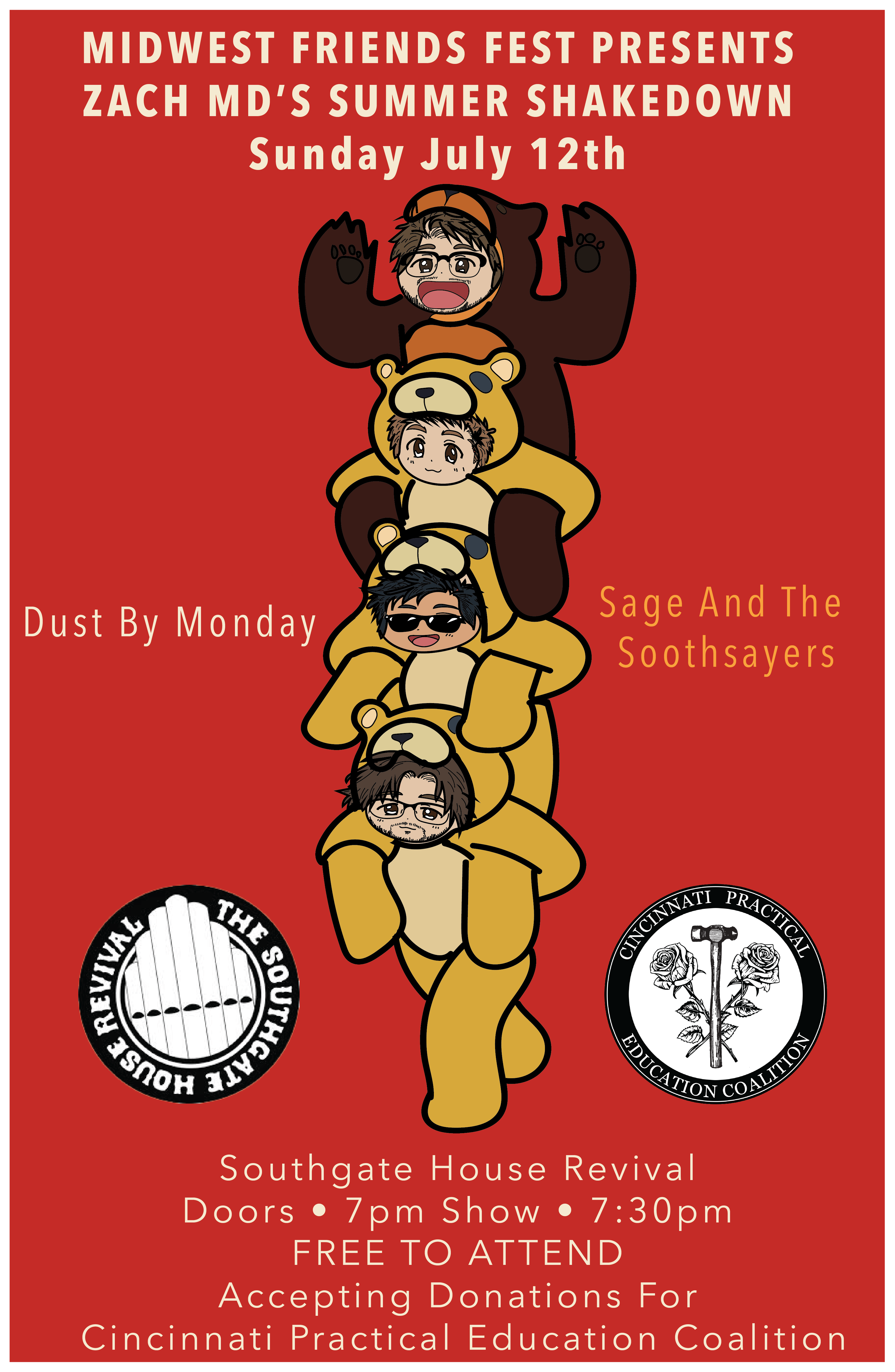 Full event poster design